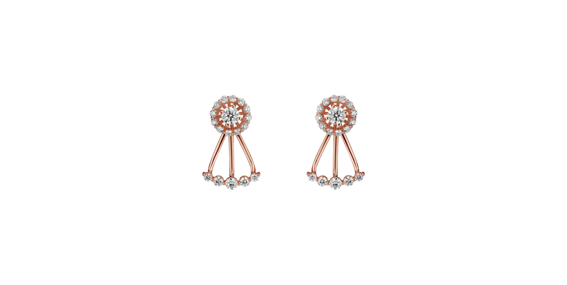 Diamond earrings Gandira
