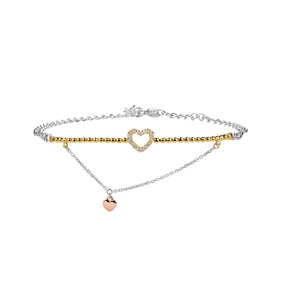 Bracelet with diamonds Antheia