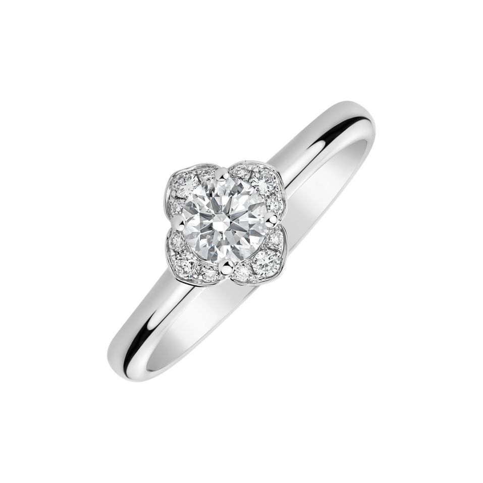 Diamond ring Love Blossom