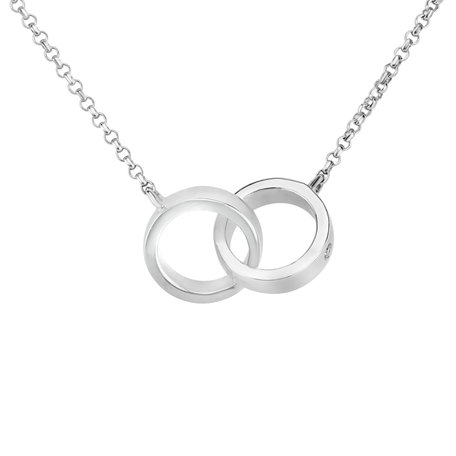 Diamond necklace Eternal Circles