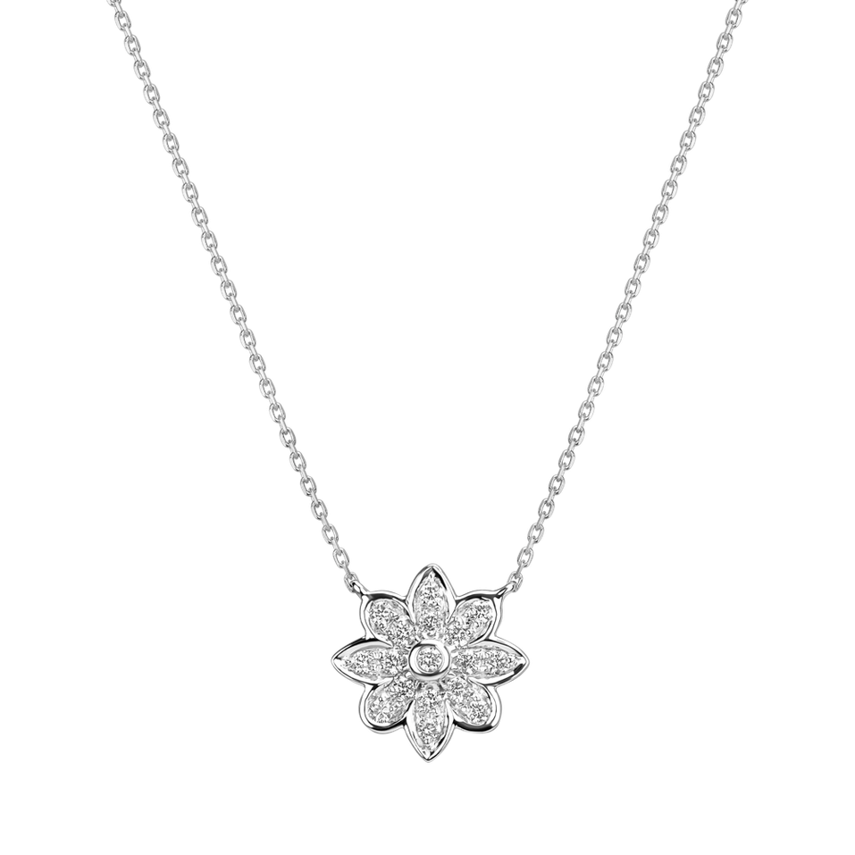 Diamond necklace Flowering Galaxy