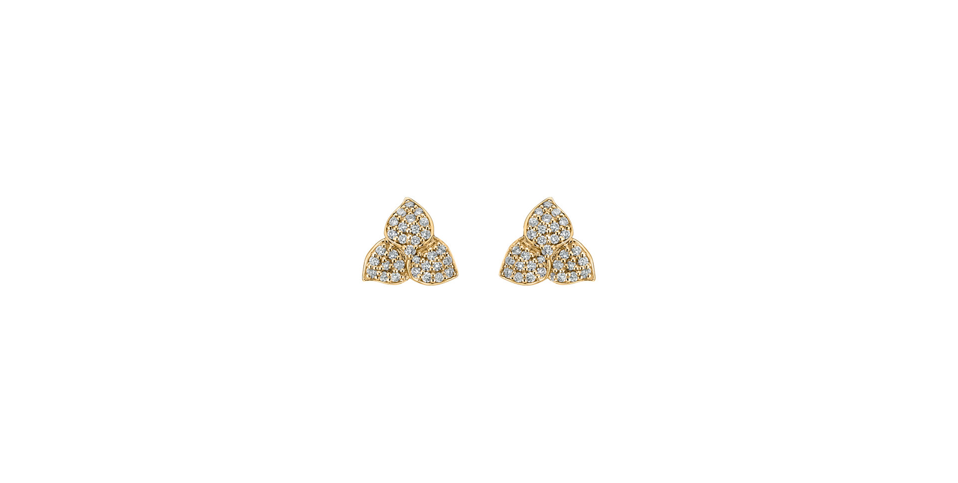 Diamond earrings Shine Poem