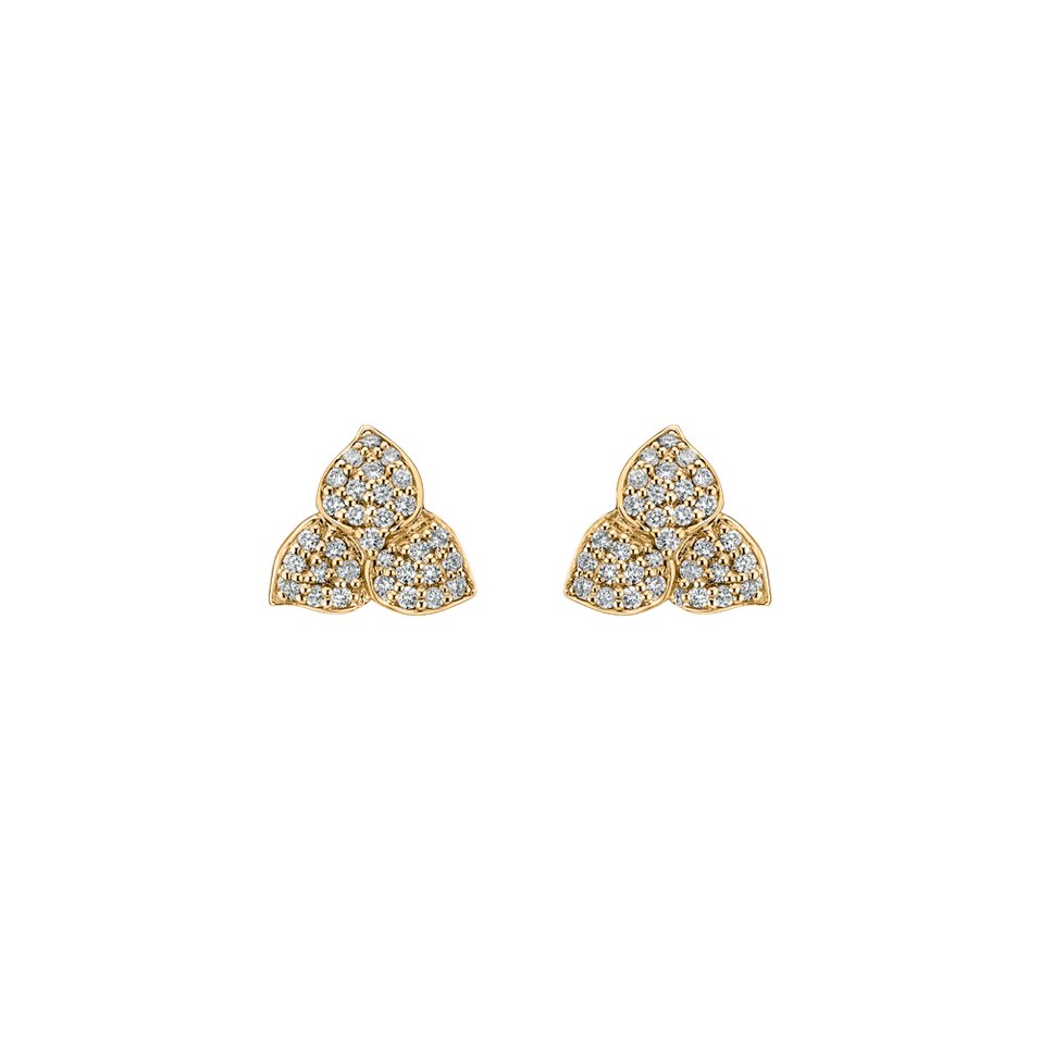 Diamond earrings Shine Poem