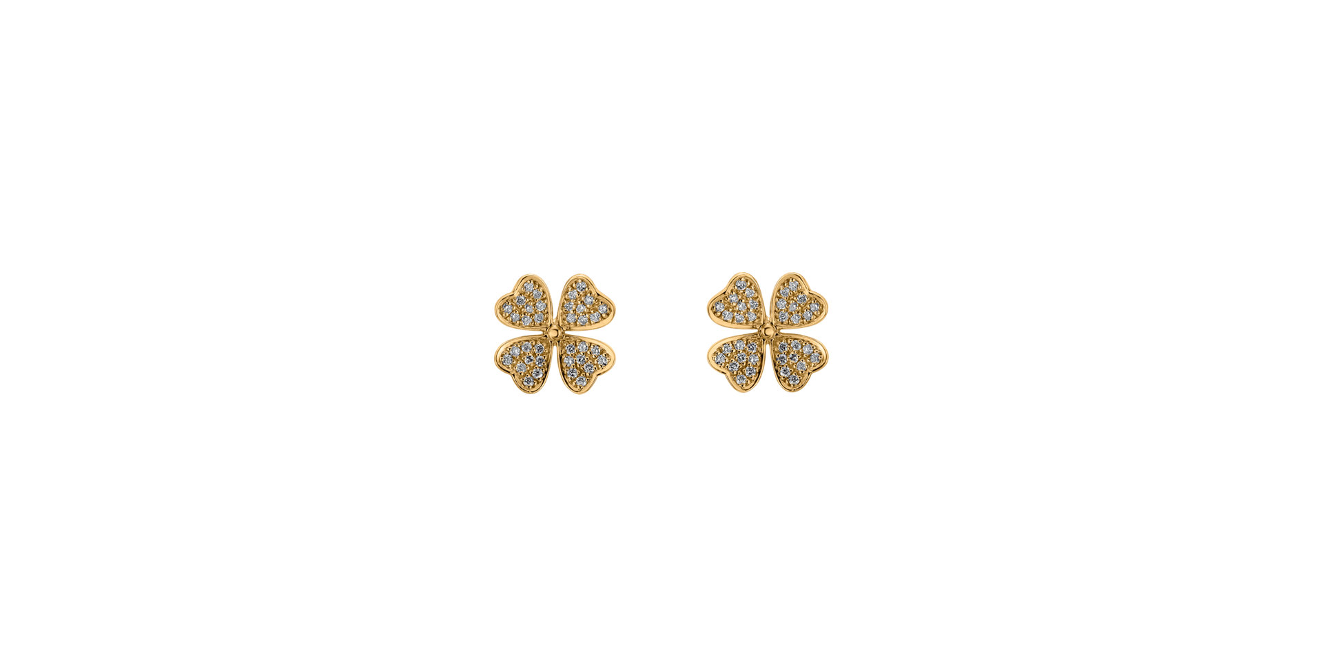 Diamond earrings Lucky Spirit