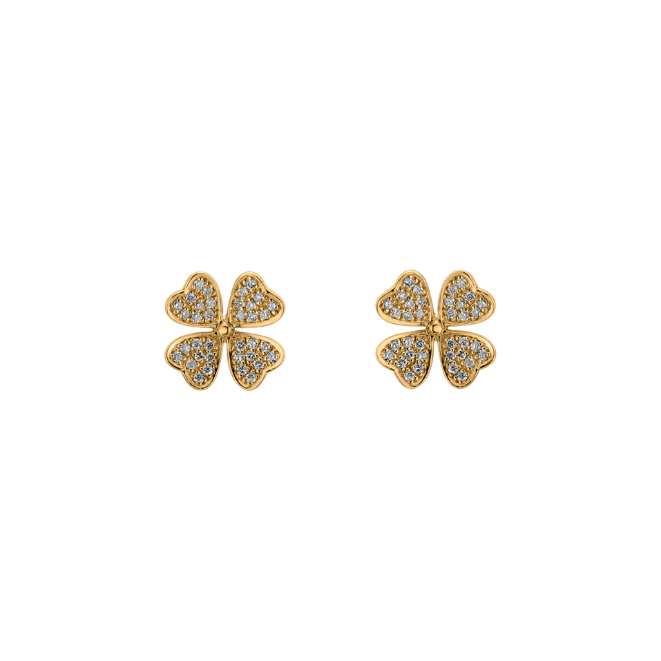 Diamond earrings Lucky Spirit