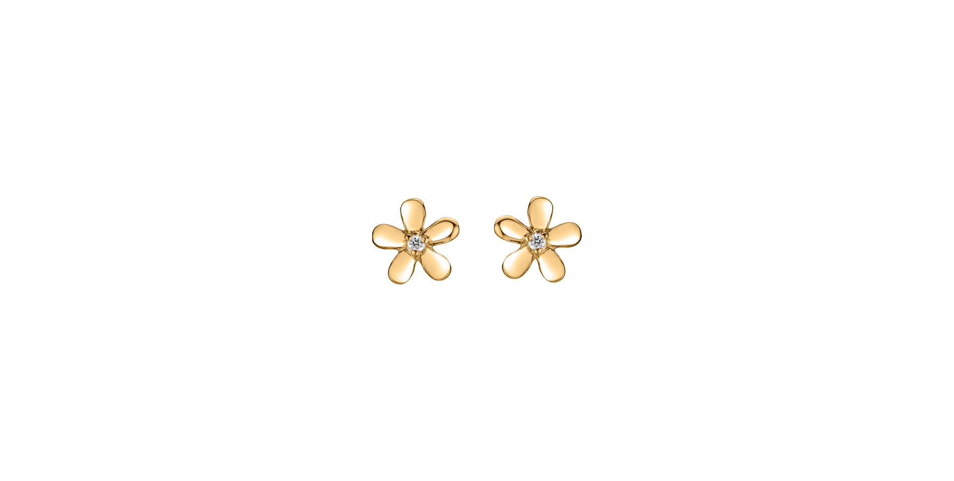 Diamond earrings Flower Day