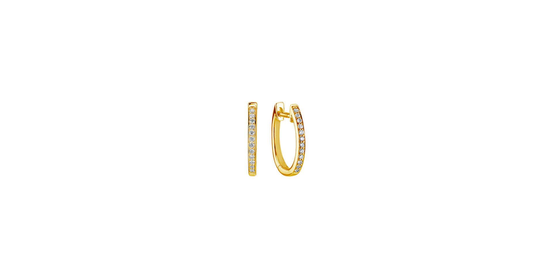 Diamond earrings Magical Loop