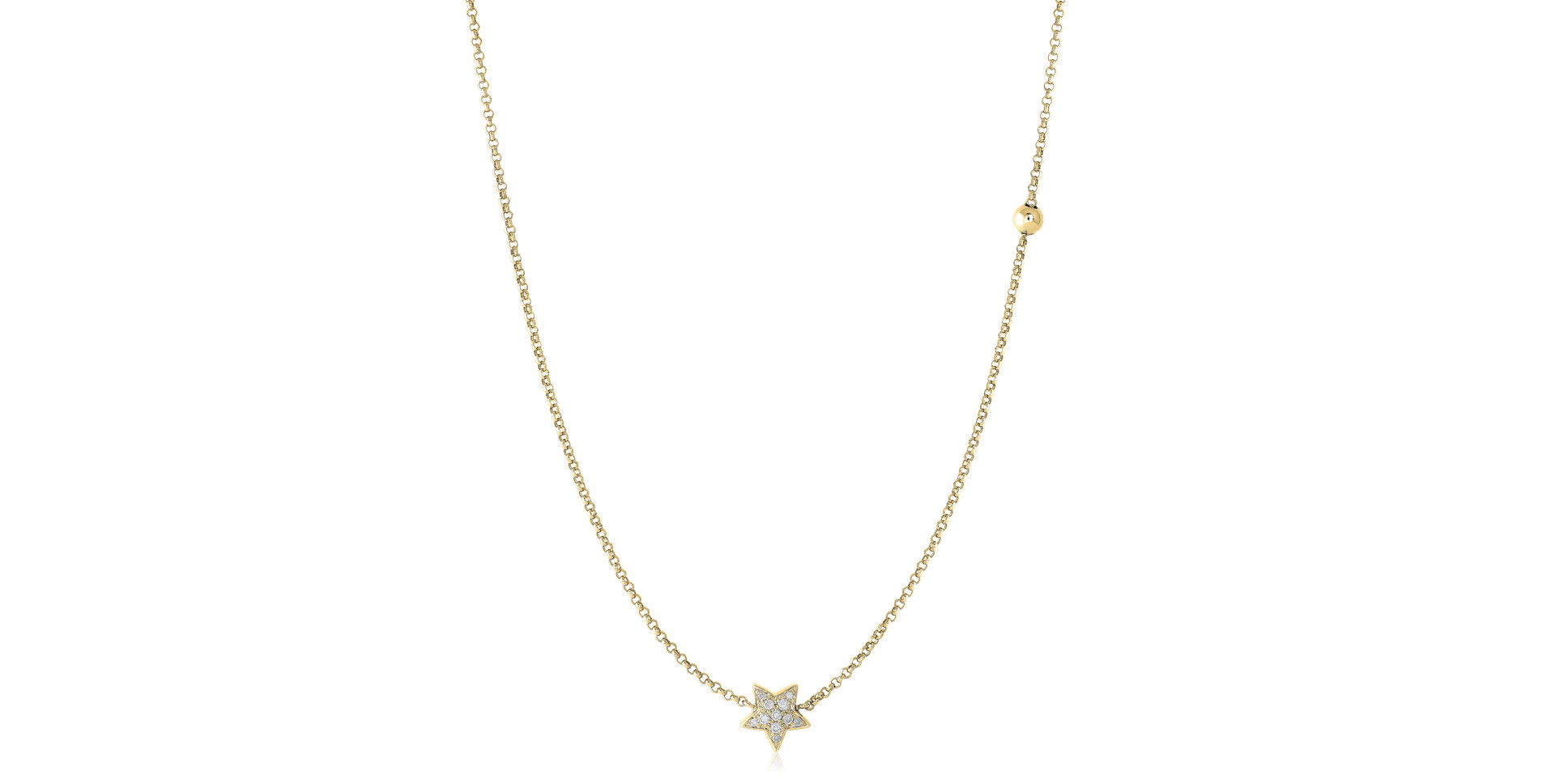 Diamond necklace Starshine Waterfall