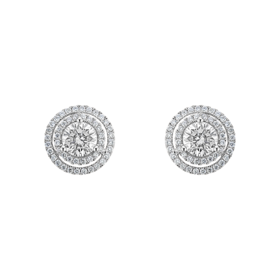 Diamond earrings Astral Message