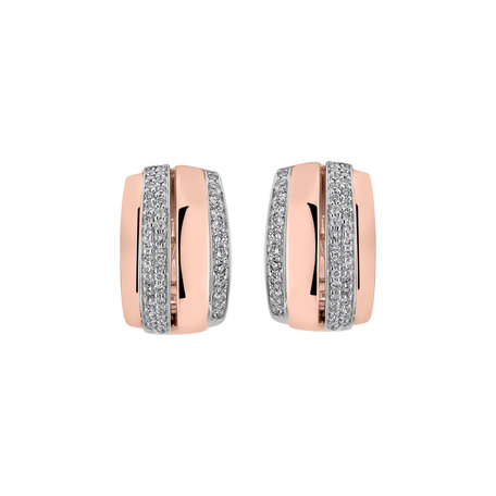 Diamond earrings Exquisite Feeling