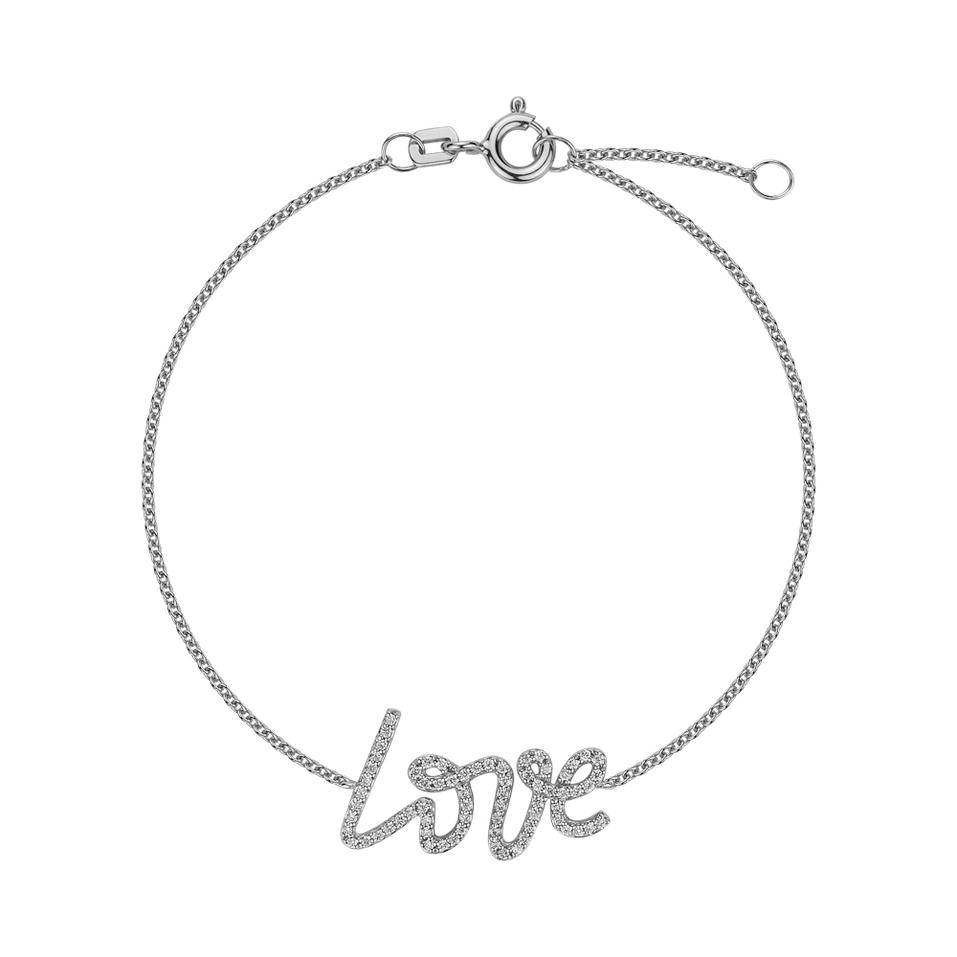 Bracelet with diamonds Seductive Love