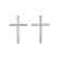 Diamond earrings Shimmering Cross2
