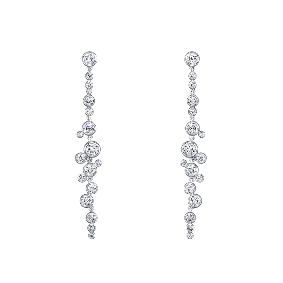 Diamond earrings Heaven Waterfall