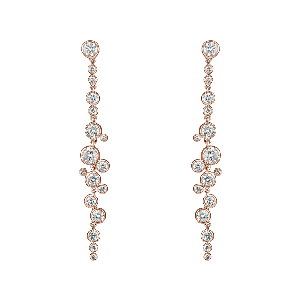 Diamond earrings Heaven Waterfall