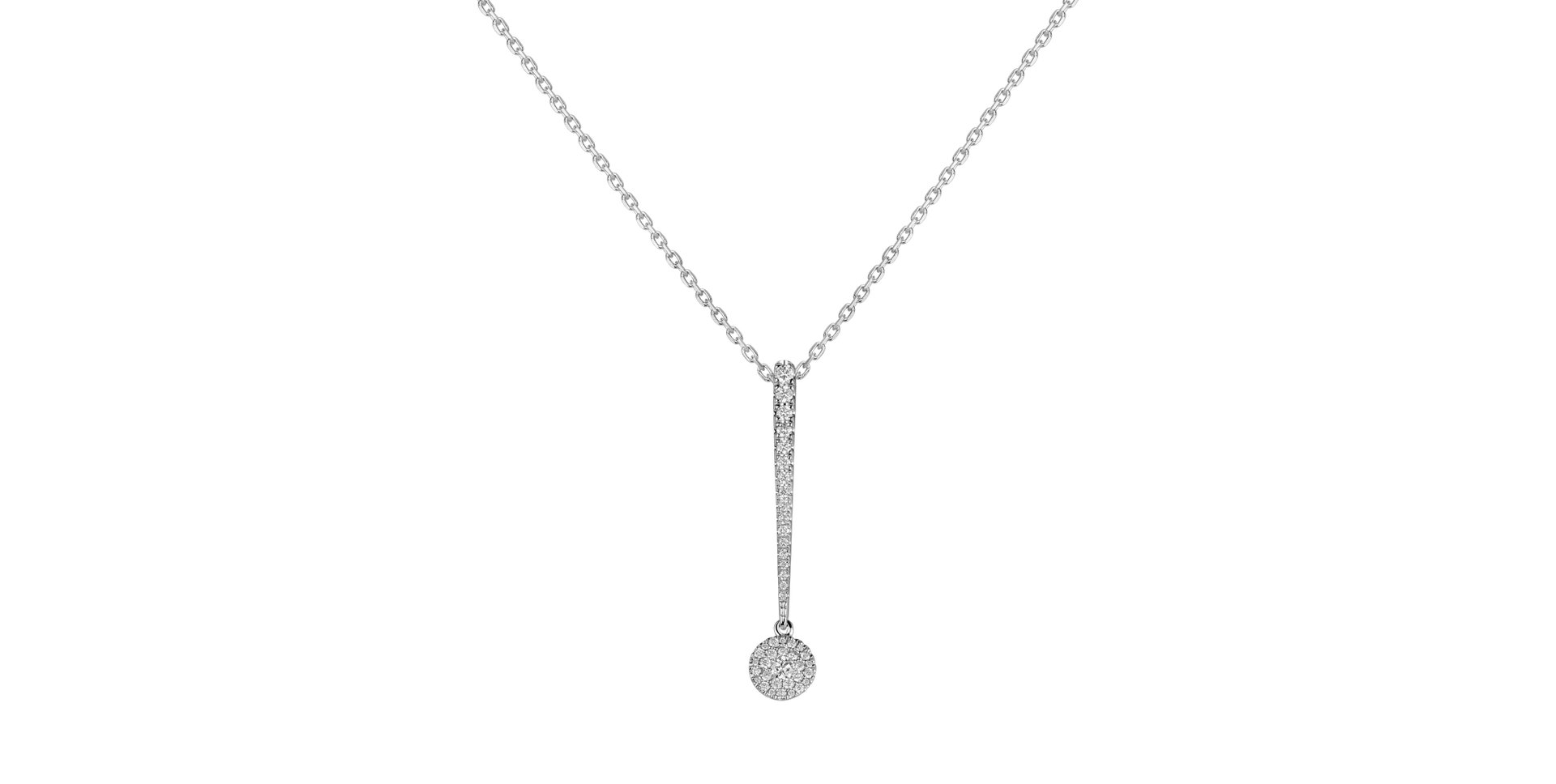 Diamond pendant Sparkling Exclamation