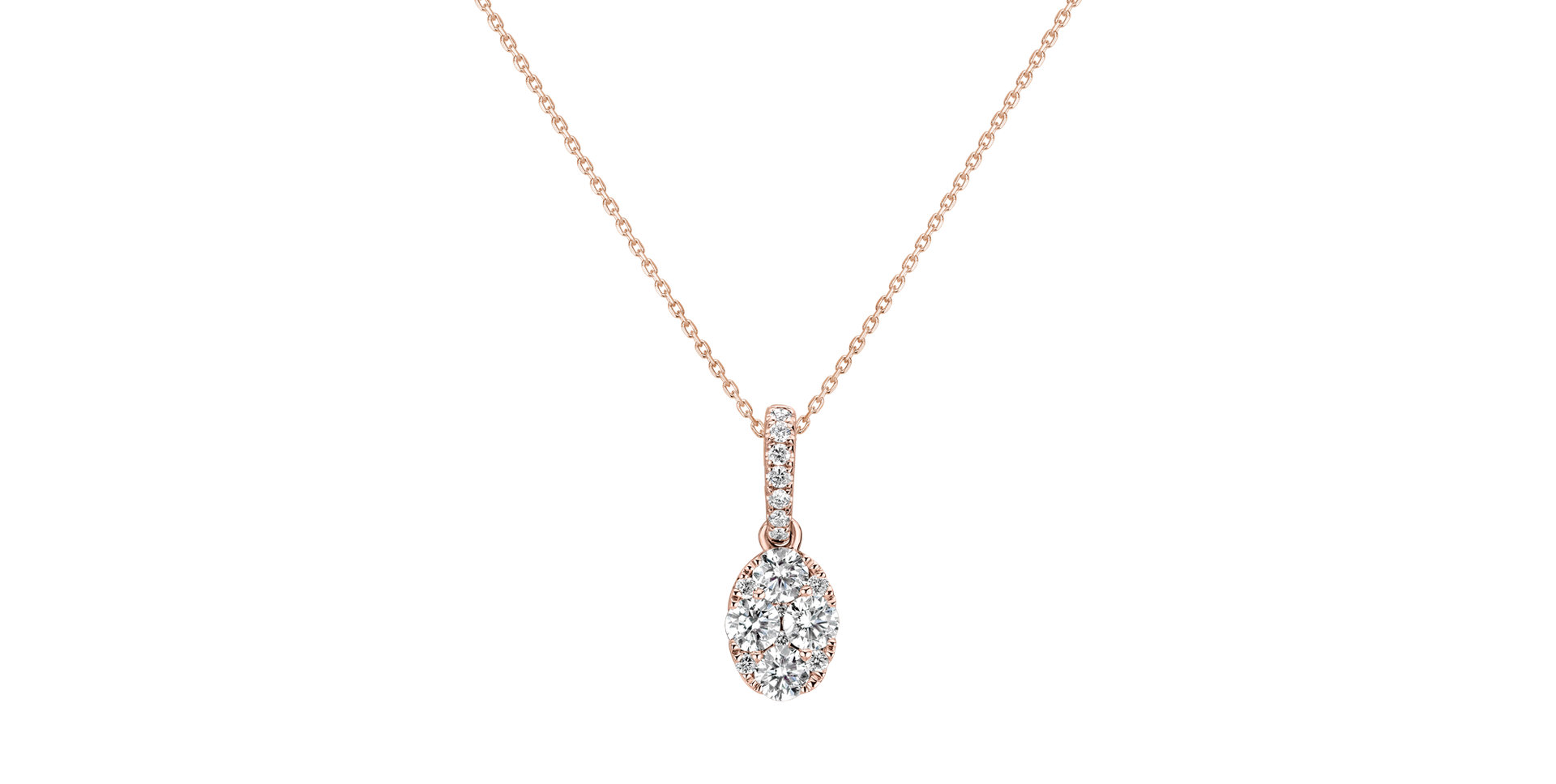 Diamond pendant Frozen Charm