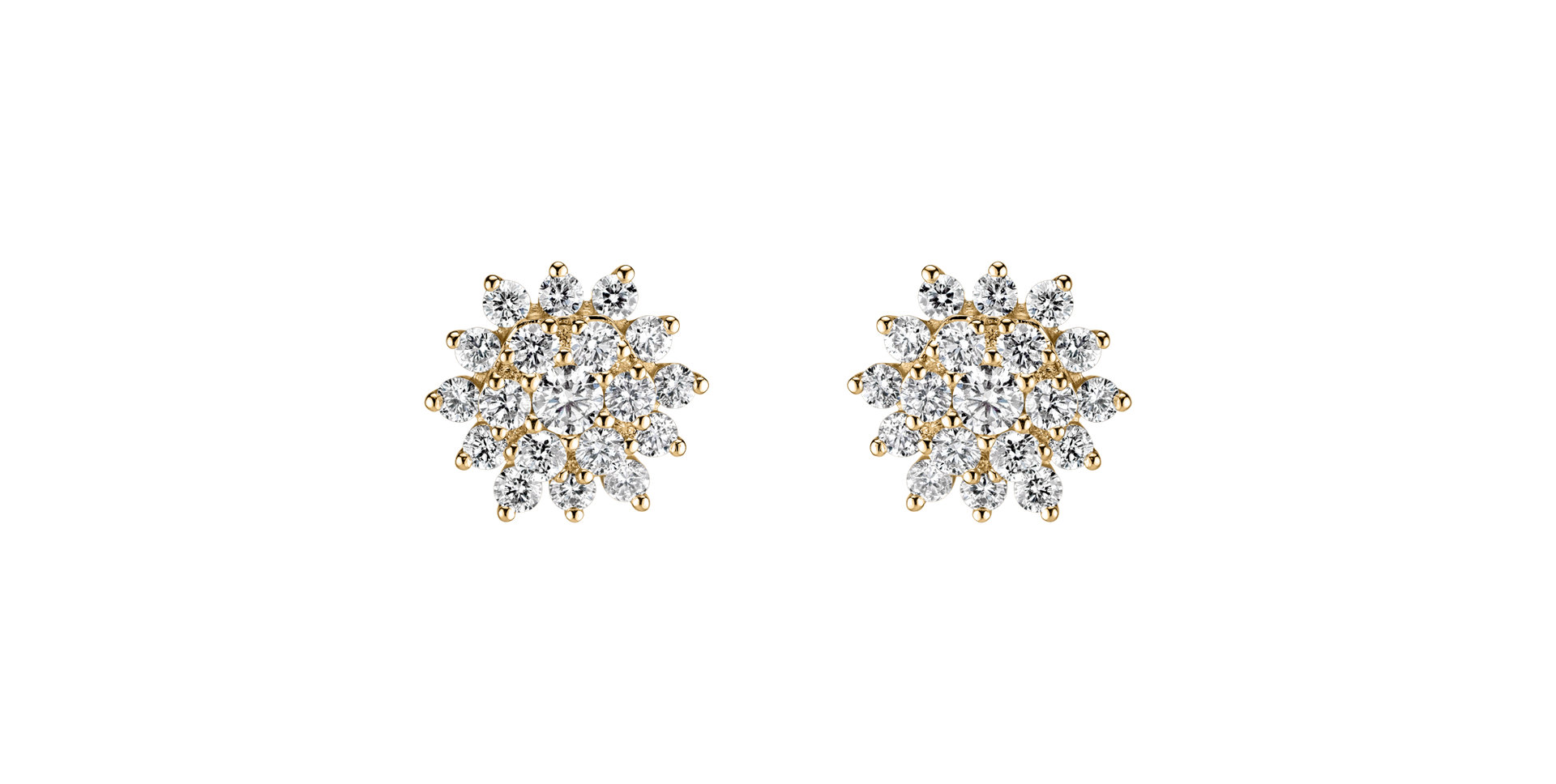 Diamond earrings Evening Sky