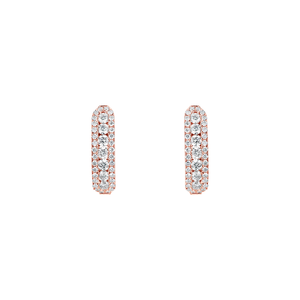 Diamond earrings Midnight Dream