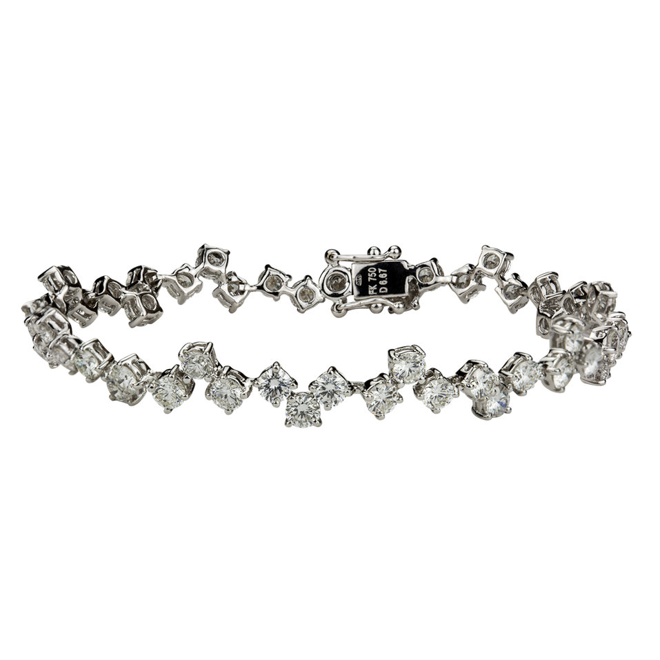 Bracelet with diamonds Twilight Treasure