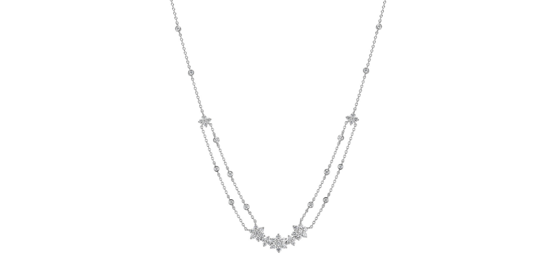 Diamond necklace Dazzling Cosmos