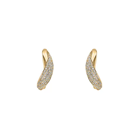 Diamond earrings Divine Moon