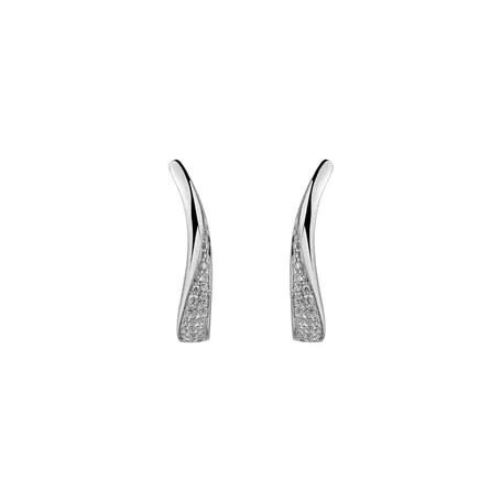 Diamond earrings Frozen Daylight