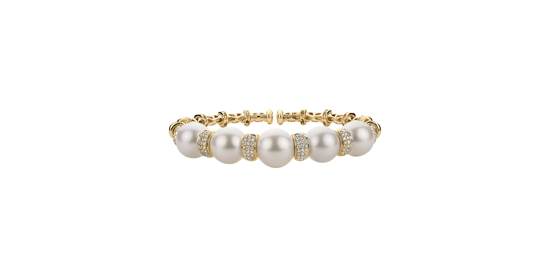 Diamond bracelet with Pearl Lake Treasure