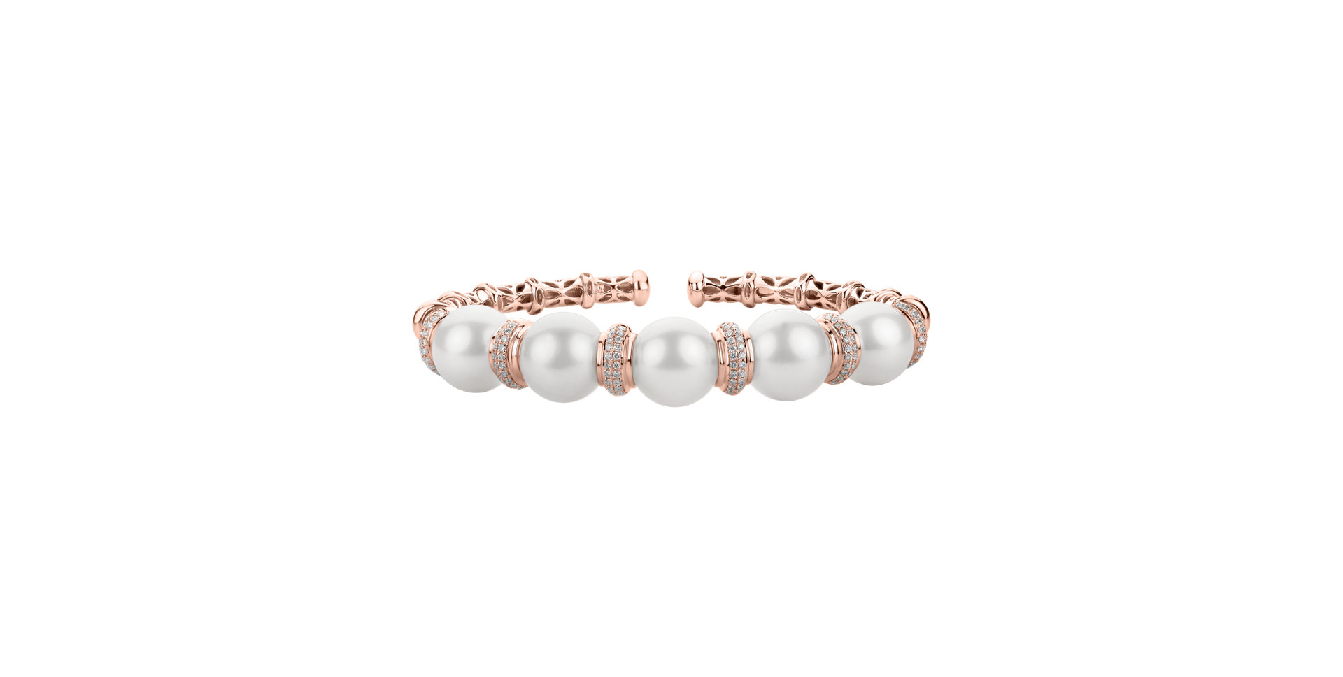 Diamond bracelet with Pearl Lake Secret