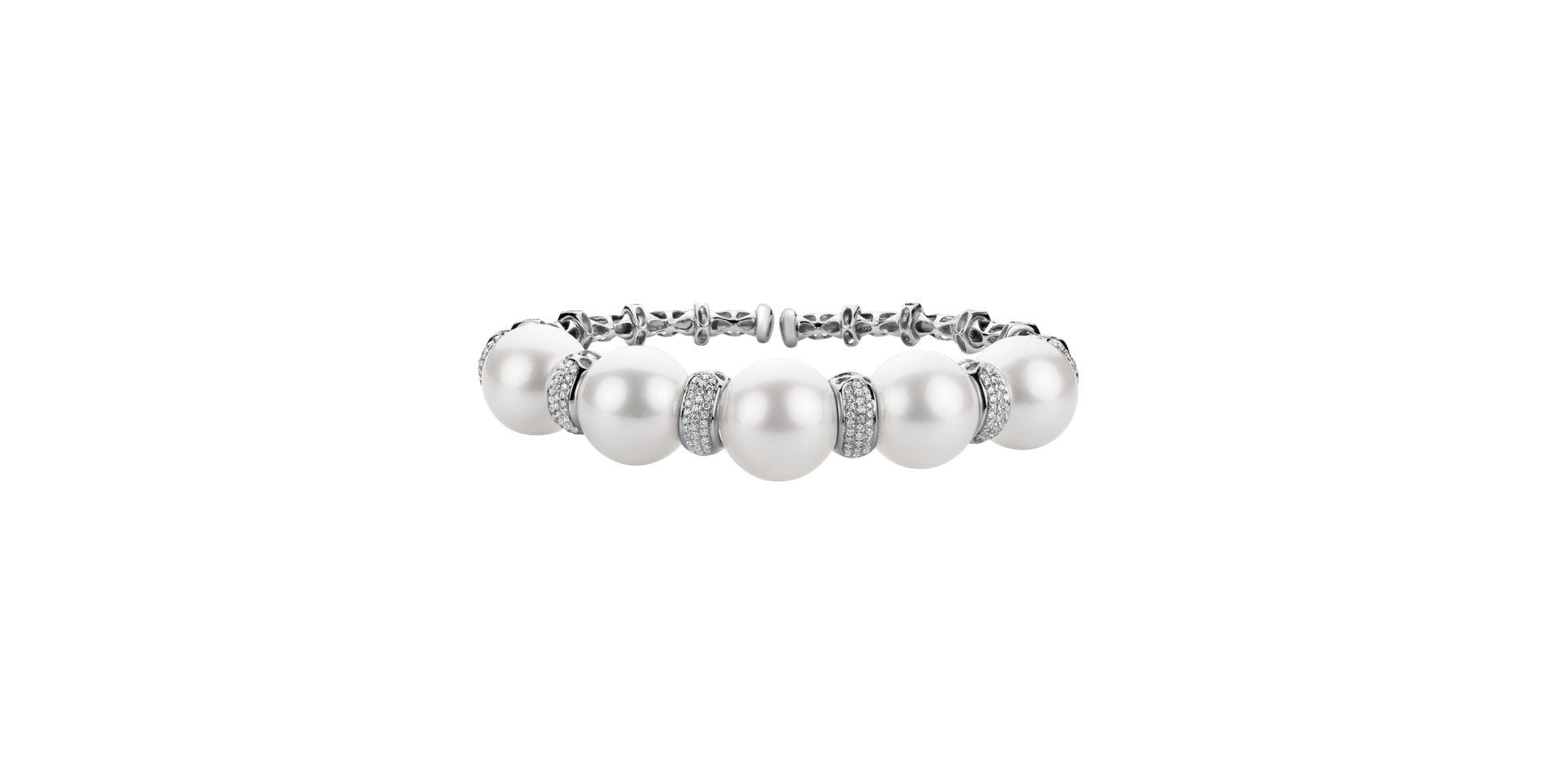 Diamond bracelet with Pearl Royal Pearl