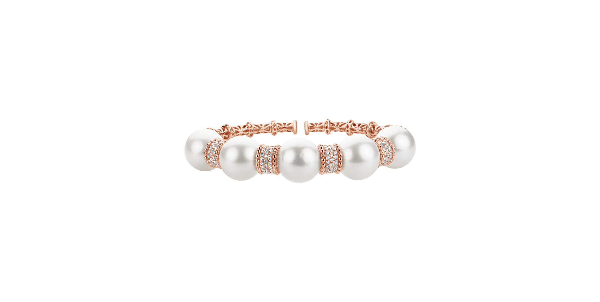 Diamond bracelet with Pearl Lake Fairytale