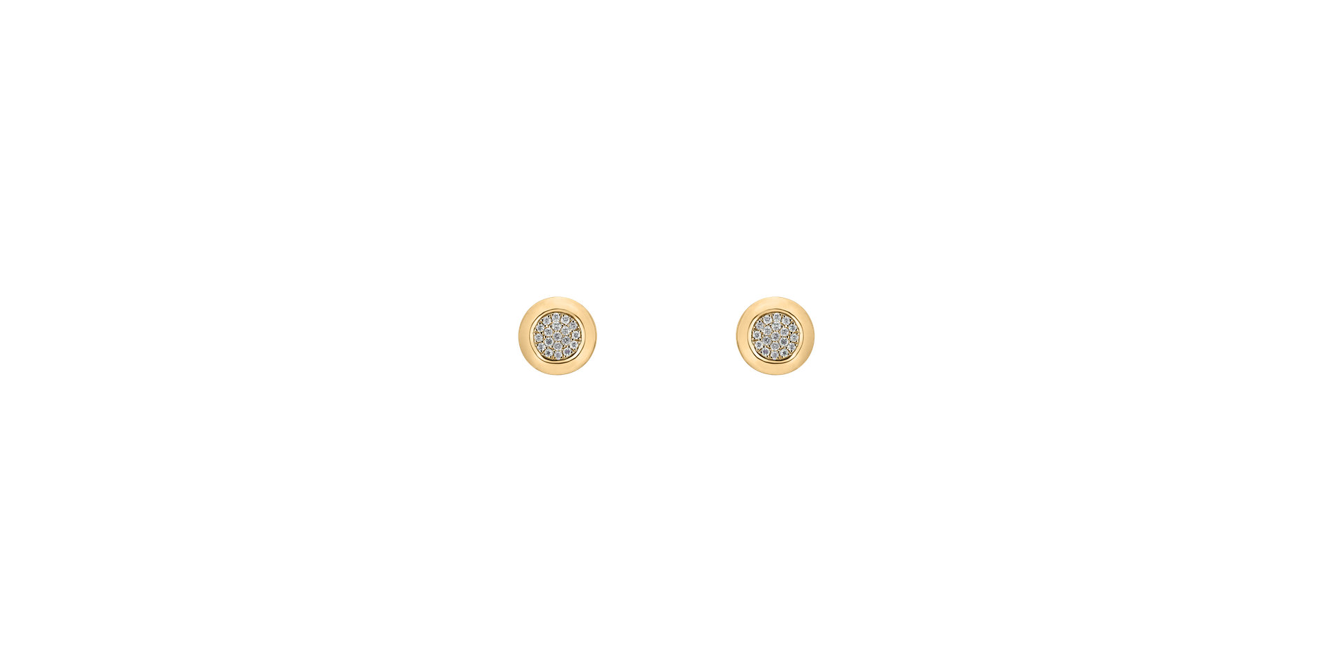 Diamond earrings Space Mosaic