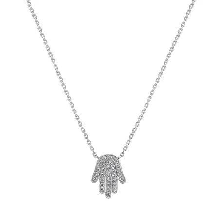 Diamond necklace Shining Hand