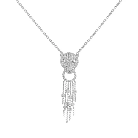 Diamond necklace Majestic Tiger
