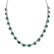 Diamond necklace with Emerald Imposant Constellation2