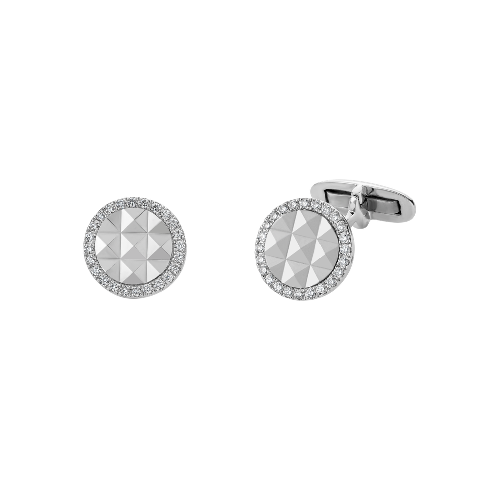 Diamond Cufflinks Rockefeller