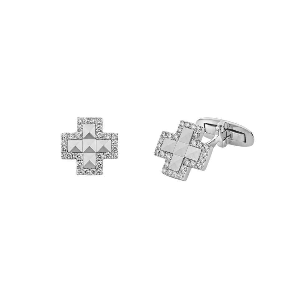 Diamond Cufflinks Emperor Julius