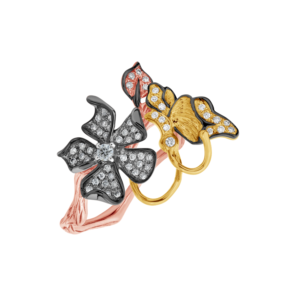 Diamond ring Flower Enigma
