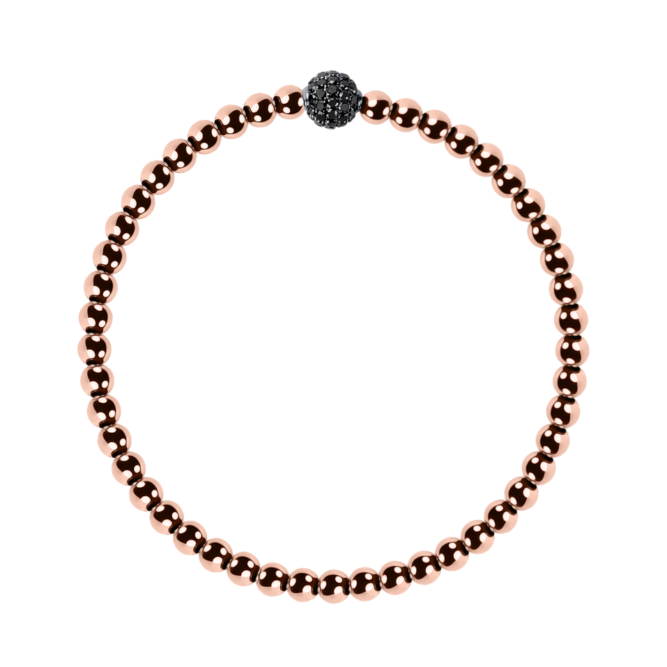 Bracelet with black diamonds Armel