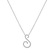 Diamond pendant Letter S2