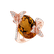 Ring with Citrine and diamonds Virgin Gem2