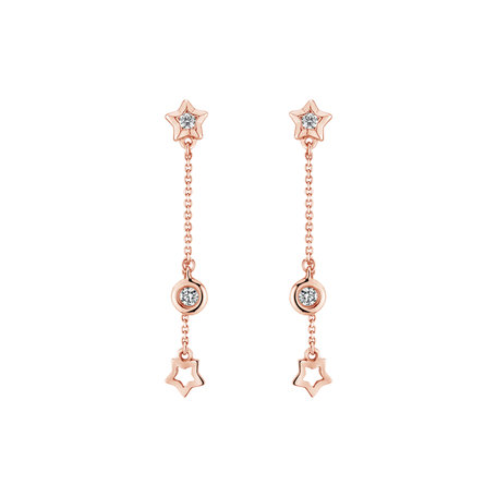 Diamond earrings Celestial Spark