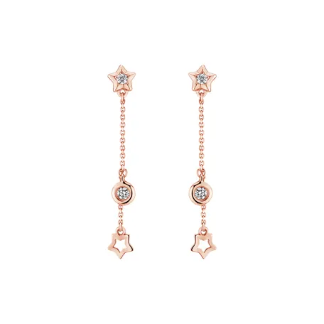 Diamond earrings Celestial Spark