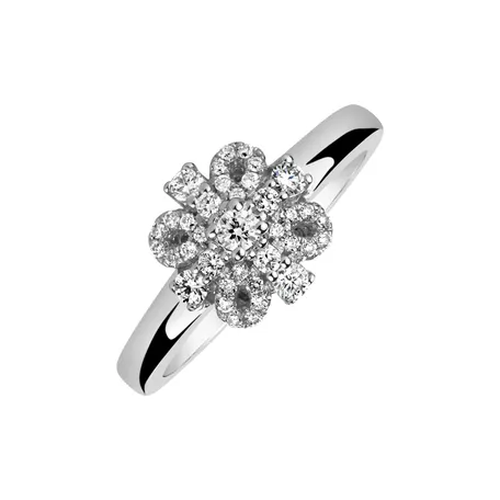 Diamond ring Flower Miracle