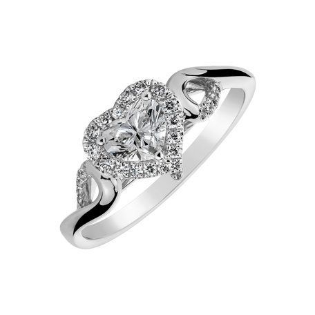 Diamond ring United in Love
