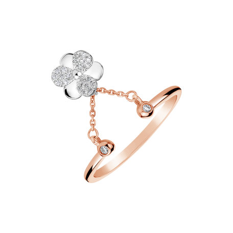Diamond ring Hanging Flower