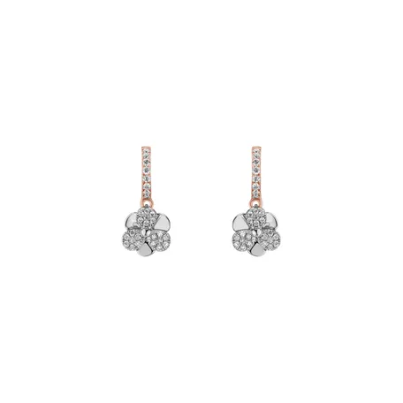 Diamond earrings Bloom Devotion