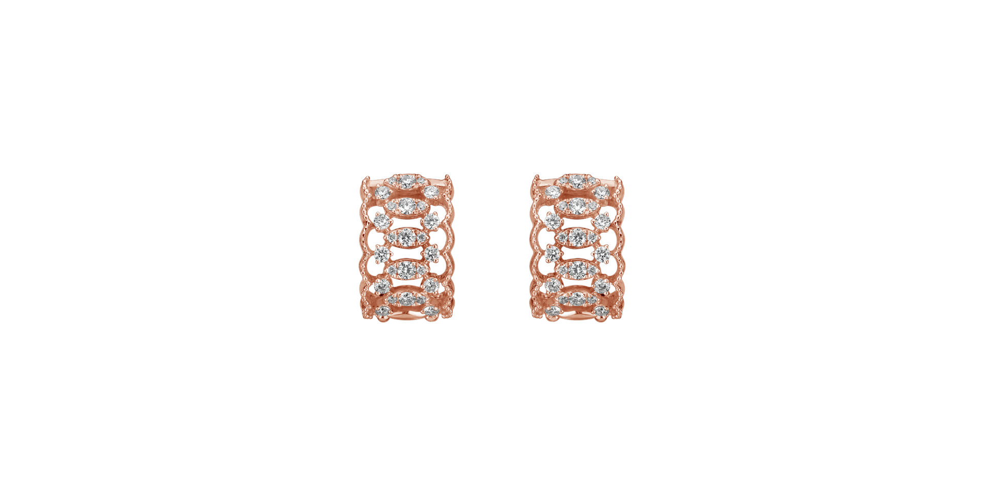 Diamond earrings Orient Moment