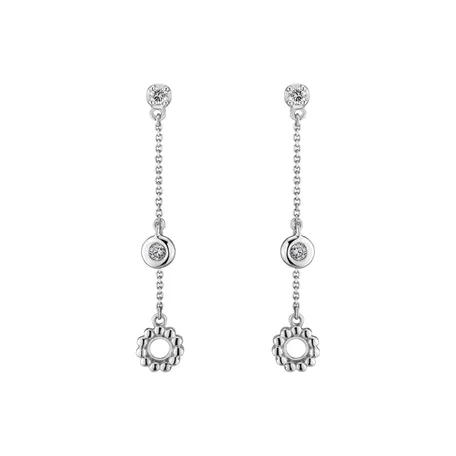 Diamond earrings Regal Reverie