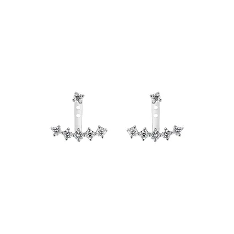 Diamond earrings Aurora Interlude