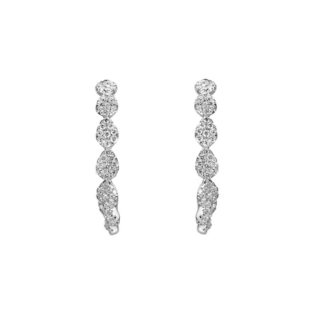 Diamond earrings Amazing Shape